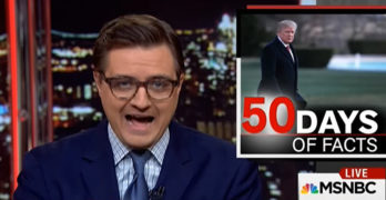 Chris Hayes excoriates Trump: 'The White House is full of it' & 'BS is party of its DNA' (VIDEO)