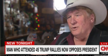 Donald Trump supporter who attended 45 Trump rallies opposes president now