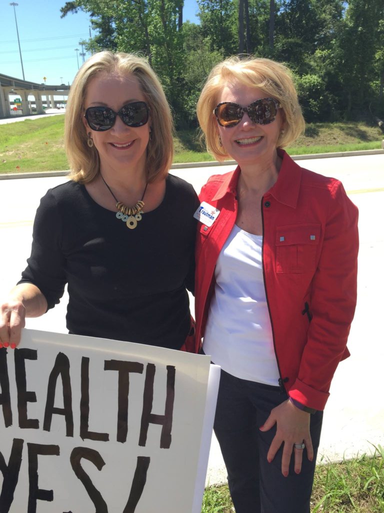 Ted Poe's constituents followed him to Chamber of Commerce event demanding town hall 