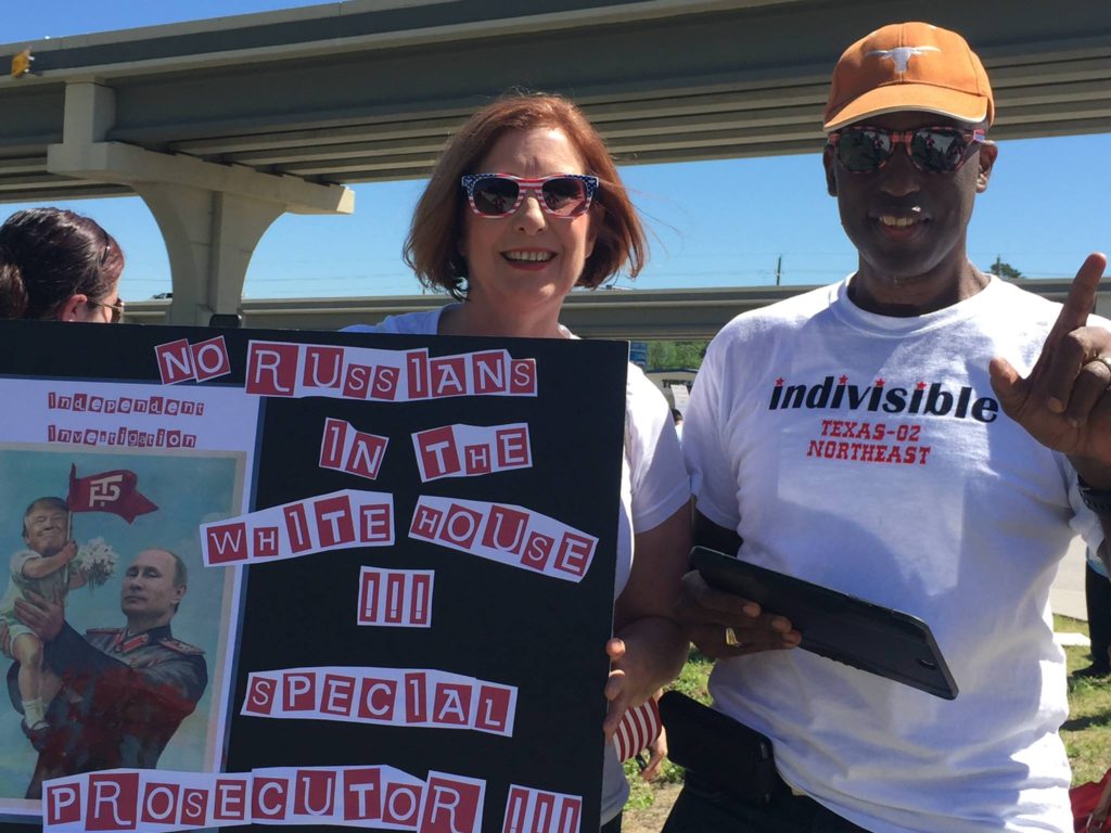 Ted Poe's constituents followed him to Chamber of Commerce event demanding town hall 