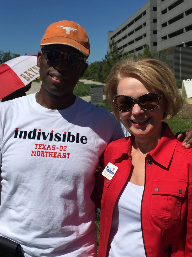 Ted Poe's constituents followed him to Chamber of Commerce event demanding town hall 