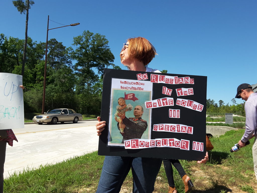 Ted Poe's constituents followed him to Chamber of Commerce event demanding a town hall