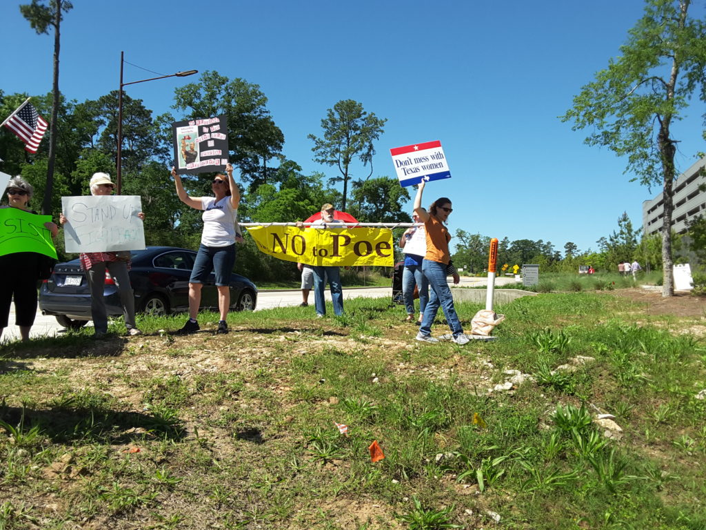 Ted Poe's constituents followed him to Chamber of Commerce event demanding a town hall