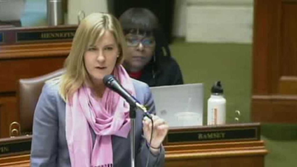 DFL House Leader calls out her Minnesota Legislature white males for ignoring women (VIDEO)