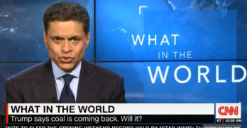 Fareed Zakaria blows a hole in Trump's promise to the coal worker