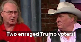 Two enraged Trump voters not mincing words as they slam his failures 2