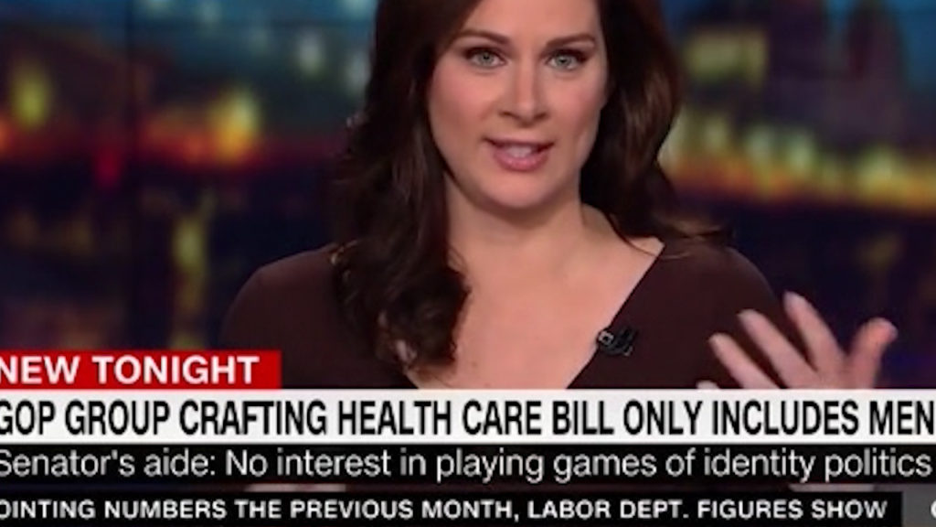 CNN Host calls out Republicans for having no women in Senate group deciding healthcare