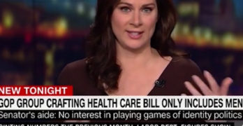 CNN Host calls out Republicans for having no women in Senate group deciding healthcare