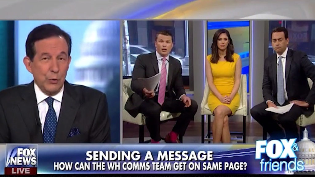 Fox News Chris Wallace to Fox & Friends You are having a very selective view of history (VIDEO)