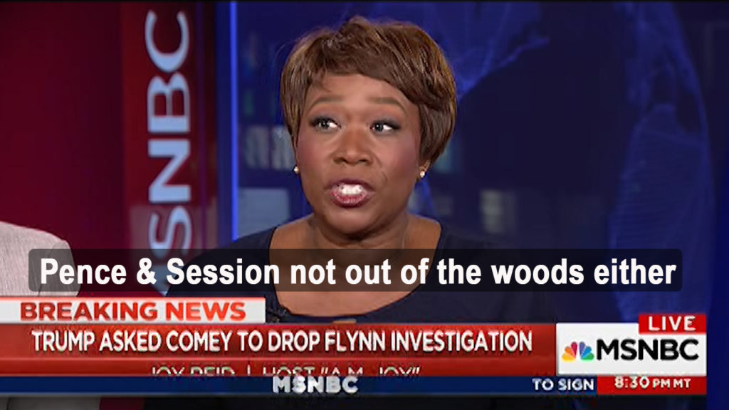 Joy-ann Reid: 'Pence and Session not out of the waters either' on Russia (VIDEO)