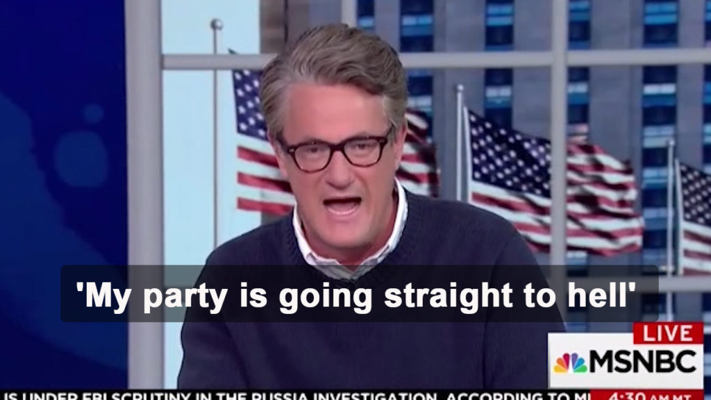 Morning Joe slams GOP My party is going straight to hell (VIDEO)