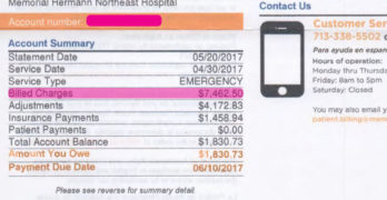 RIPOFF - My wife $7500 ER bill for pneumonia diagnosis - Single-Payer a must 2