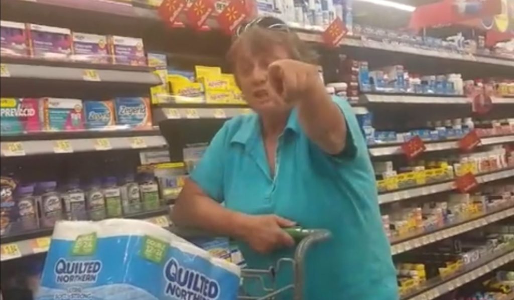 Trump Effect Walmart racist shopper rant against Latina and black woman (VIDEO)