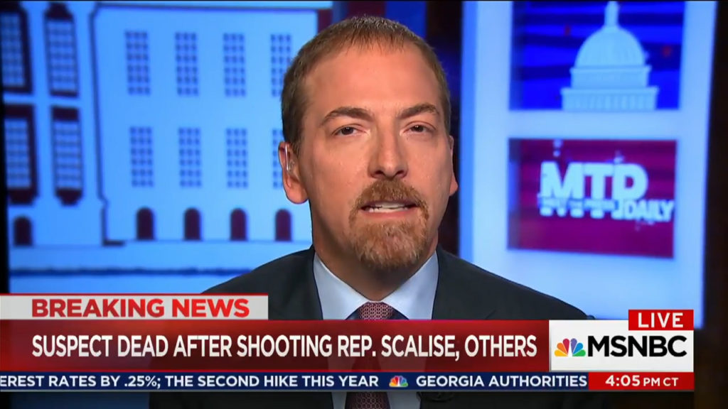 Chuck Todd scolded Americans for toxicity he and media responsible for (VIDEO)
