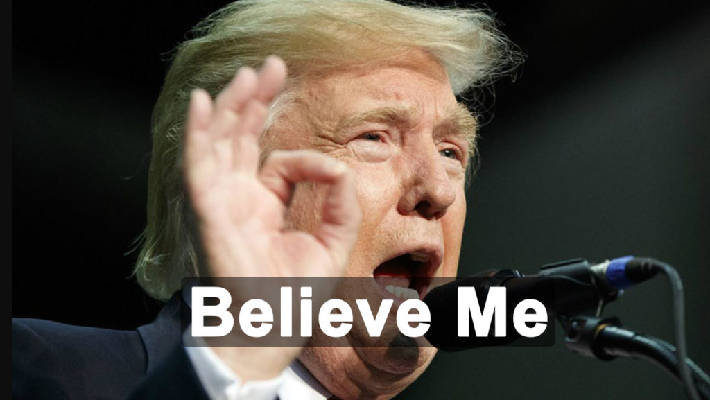 Donald Trump lies