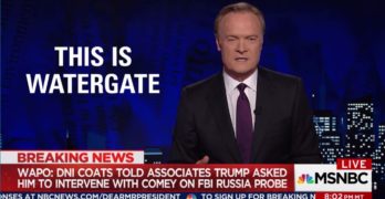 This is Watergate - Lawrence O'Donnell on new Trump revelations