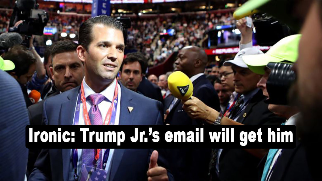 Here is the email chain that will get Donald Trump Jr. Charged