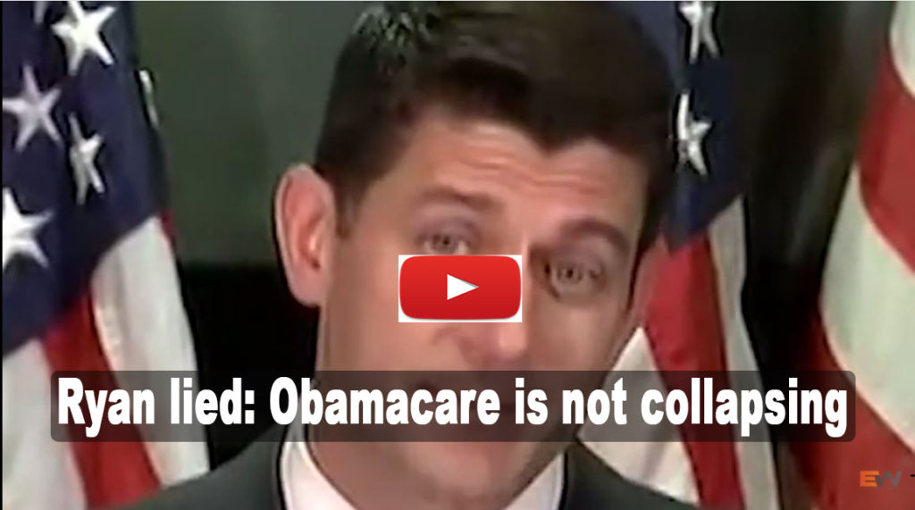 Inept media allows Paul Ryan to lie to Americans after Trumpcare Senate defeat (VIDEO)