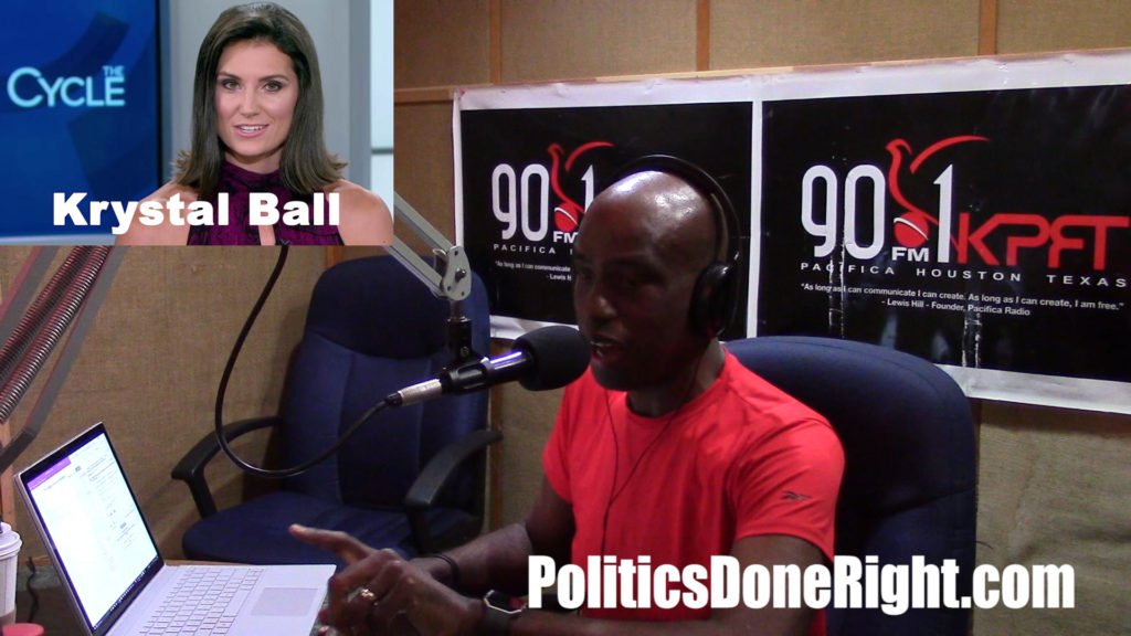 Krystal Ball interviewed on Politics Done Right