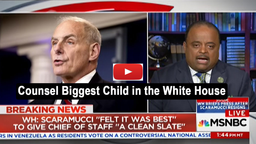 Martin Hope General Kelly can counsel the biggest child in the White House, Trump (VIDEO)