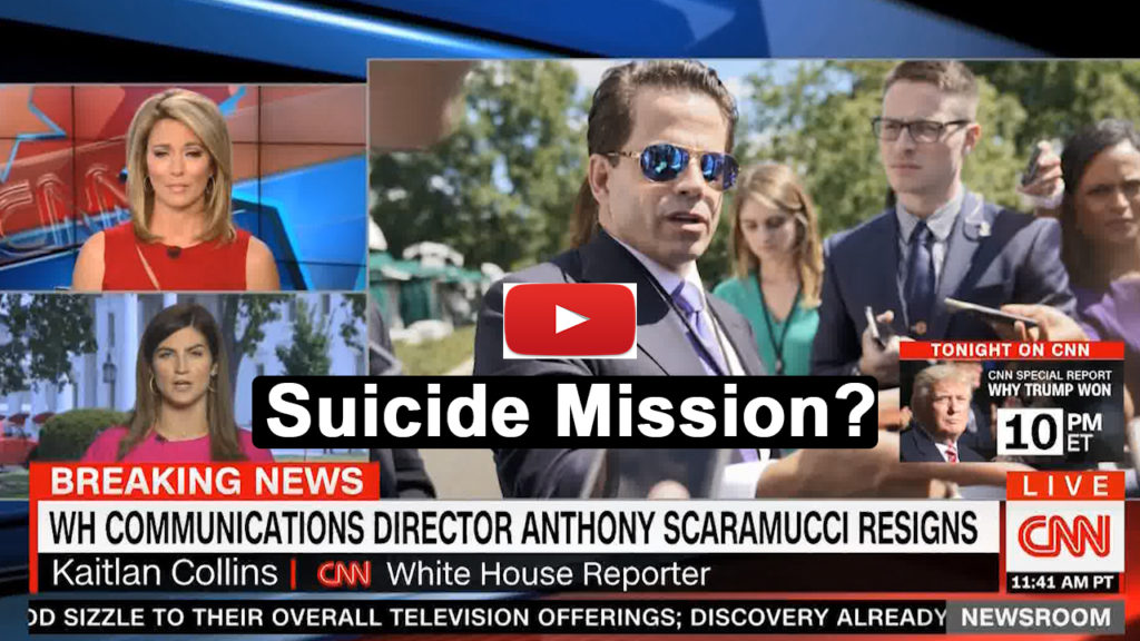 Scaramucci resigns as communication director. Was it a suicide mission (VIDEO)