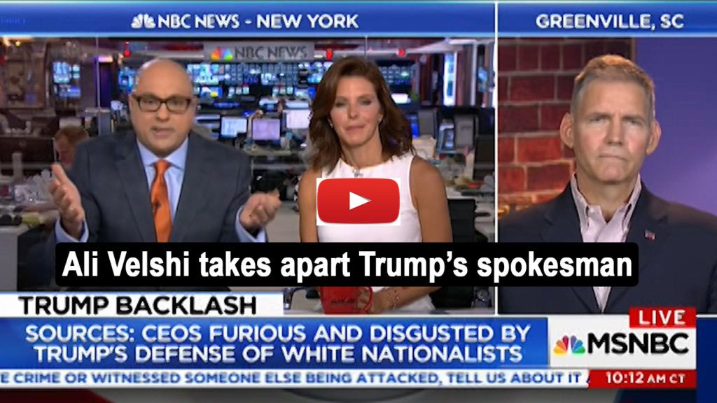 Ali Velshi takes apart Trump's spokesman: You can't just lie on TV (VIDEO)