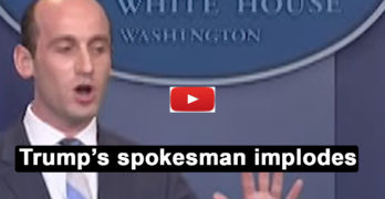 CNN's Jim Acosta causes White House spokesperson to implode (VIDEO)