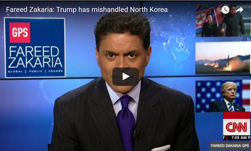 Fareed Zakaria slams Trump - guiding mantra not art of the deal but of the bluff (VIDEO)