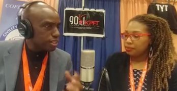 Interview with DailyKos writer Kelly Macias at Netroots Nation