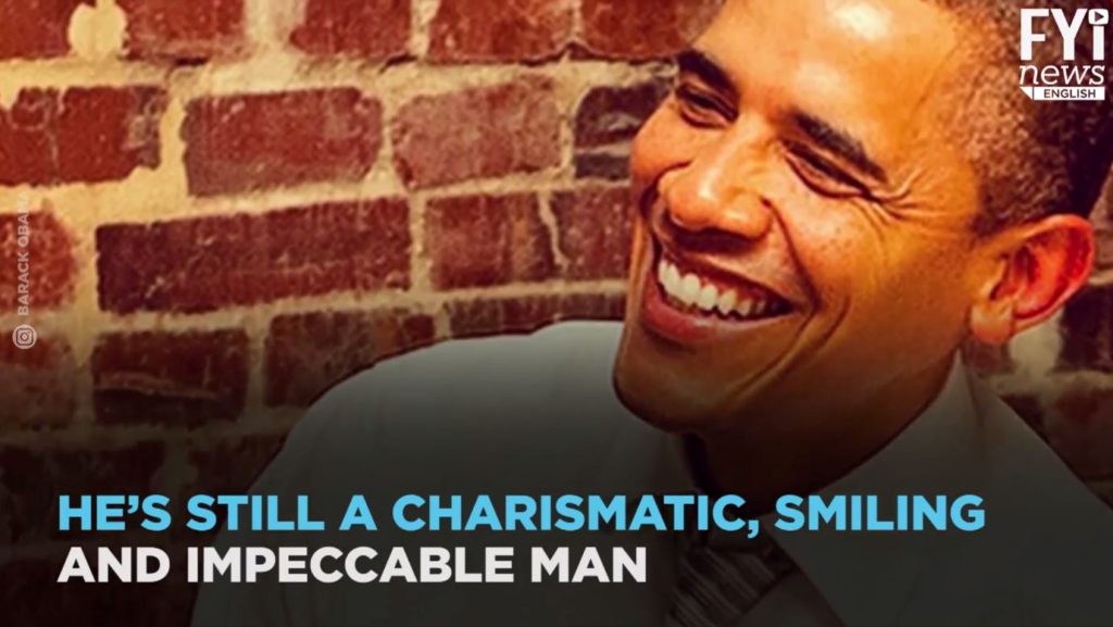 Obama no longer president but making headlines with style (VIDEO)