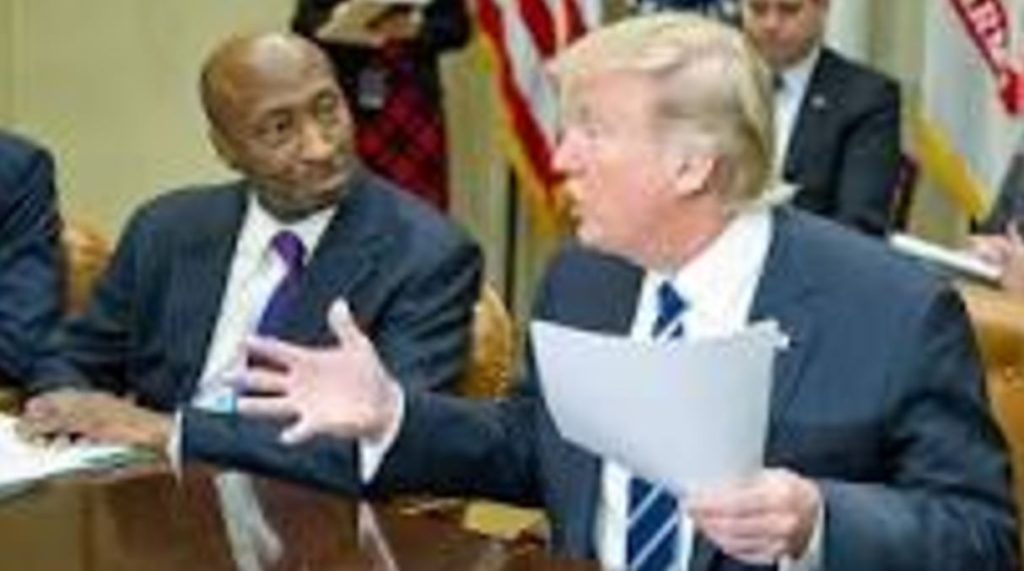 Trump's infantile reaction to Merck's black CEO resignation from his manufacturing council