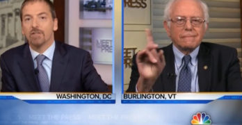 Bernie Sanders dismissed Chuck Todd snark & schools him on Medicare for all (VIDEO)