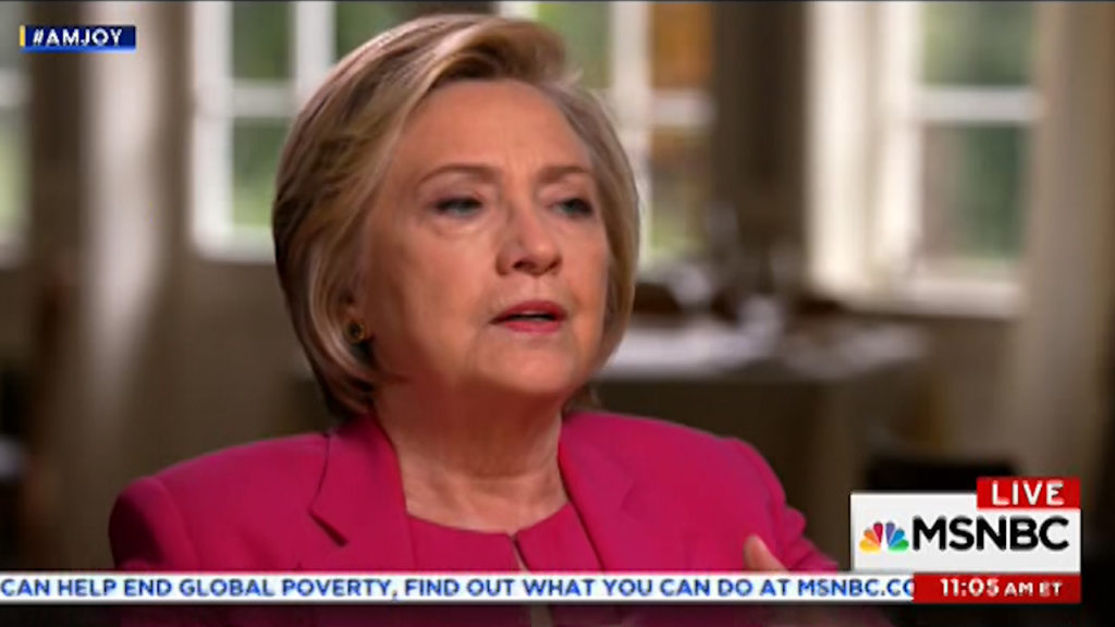 Hillary Clinton calls out white women for supporting Trump's misogyny