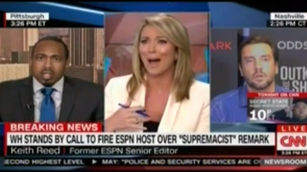 Trump Effect CNN guest only cares about the First Amendment and boobs (VIDEO)