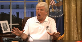 Saturday Night Live's Trump explains the reason for the continuous chaos
