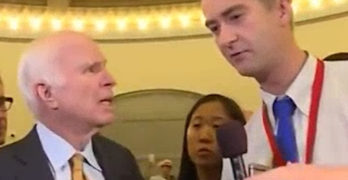 Senator John McCain slams Fox News reporter Why would you say something that stupid