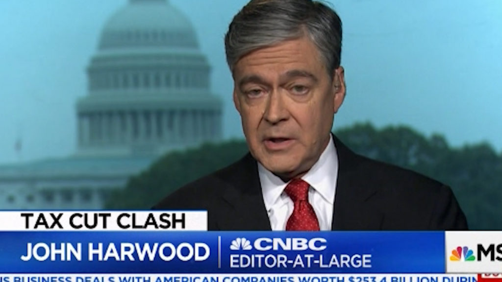 CNBC Editor-at-Large John Harwood slams the Republican tax cut scam and pointed out an unfortunate truth, Democrats are more fiscally responsible.