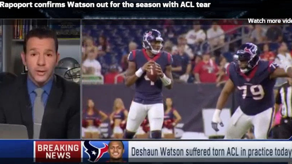 Houston quarterback Deshaun Watson out for the rest of season (VIDEO)