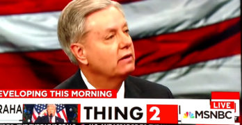 Lindsey Graham How to make America great again Tell Donald Trump to go to hell (VIDEO)