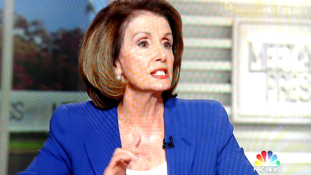 Nancy Pelosi calls out Chuck Todd for lousy interview on Meet the Press (VIDEO)