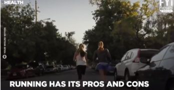 Running has its pros and cons