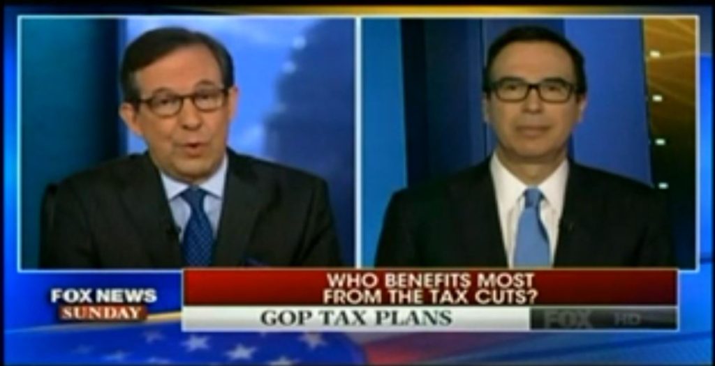 Trump administration officials use Sunday news shows to lie about GOP tax bills