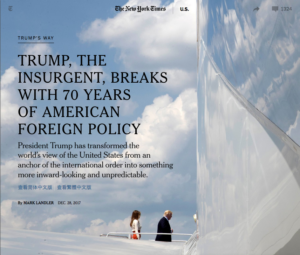 NYT Trumpwashes 70 Years of US Crimes