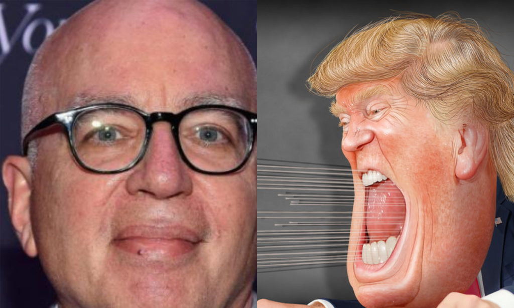 Michael Wolff and Donald Trump