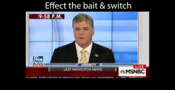 Sean Hannity snippet shows how to keep the Fox News viewer misinformed