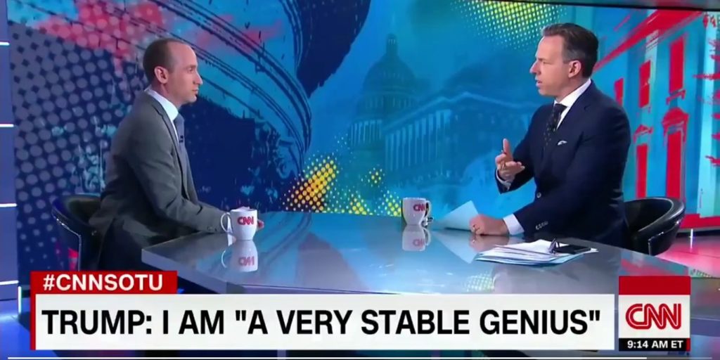 CNN's Jake Tapper kicks Trump's spokesman off of his show (VIDEO)