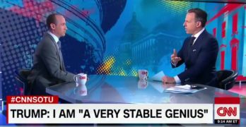 CNN's Jake Tapper kicks Trump's spokesman off of his show (VIDEO)