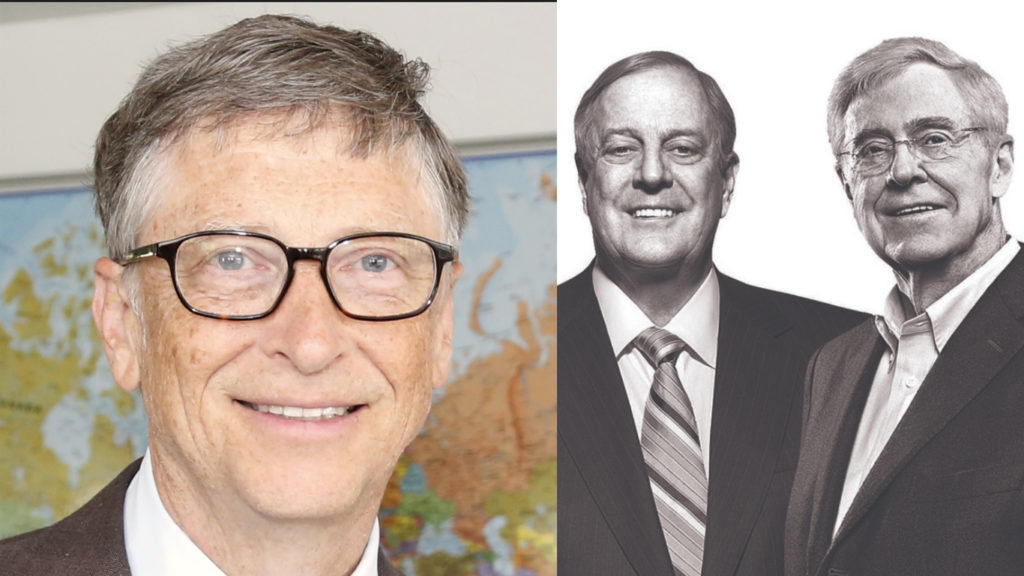 We need an economic system where a Bill Gates or Koch Brothers impossible