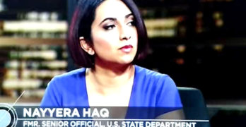Bill Maher guest, Nayyera Haq, scolds Billy Bush for behavior on bus with Trump (VIDEO)