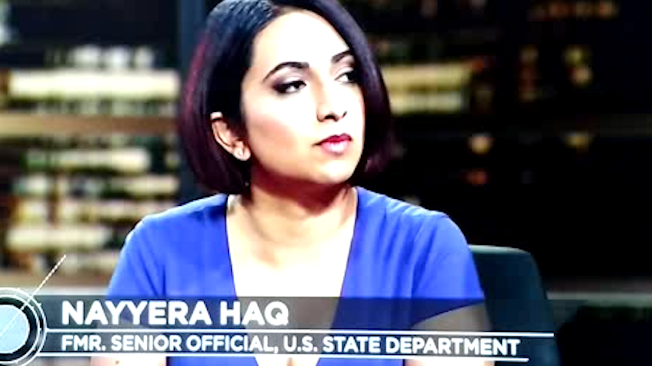 for requirement president us Nayyera for Bush Maher scolds guest, Haq, behavior Billy